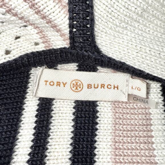 Tory Burch Multicolor Striped Hoodie - Picture 3 of 8